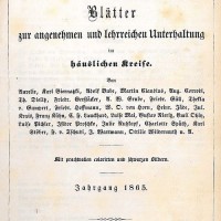 Jugend-Album. Bild 1