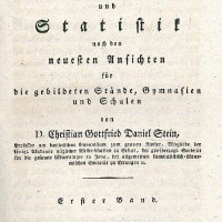 Stein, Christian Gottfried Daniel. Bild 1