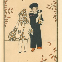 ART DÉCO. - Costumes Parisiens. Bild 1