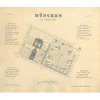 MÜNCHEN. - Plan. Bild 1