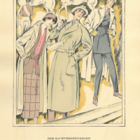 MODE. - Pferderennen. Bild 1